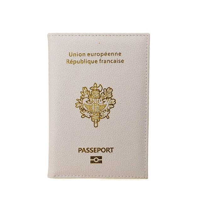Étui Passeport Français (10 Coloris)